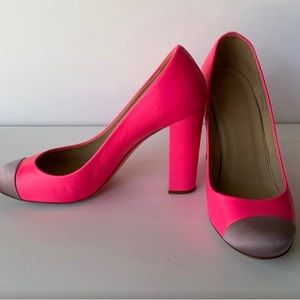 JCrew Etta collection Hot Pink pump
